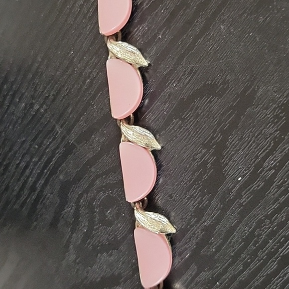 Women's 17" Pink Stone Necklace - Picture 6 of 9